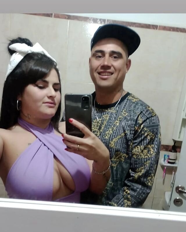 Kami Franco y su pareja