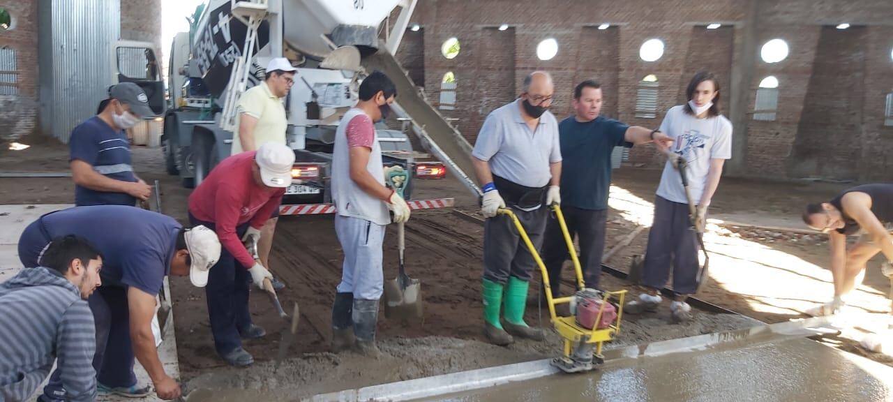 Inaugurarán el contrapiso de la Capilla Virgen Niña