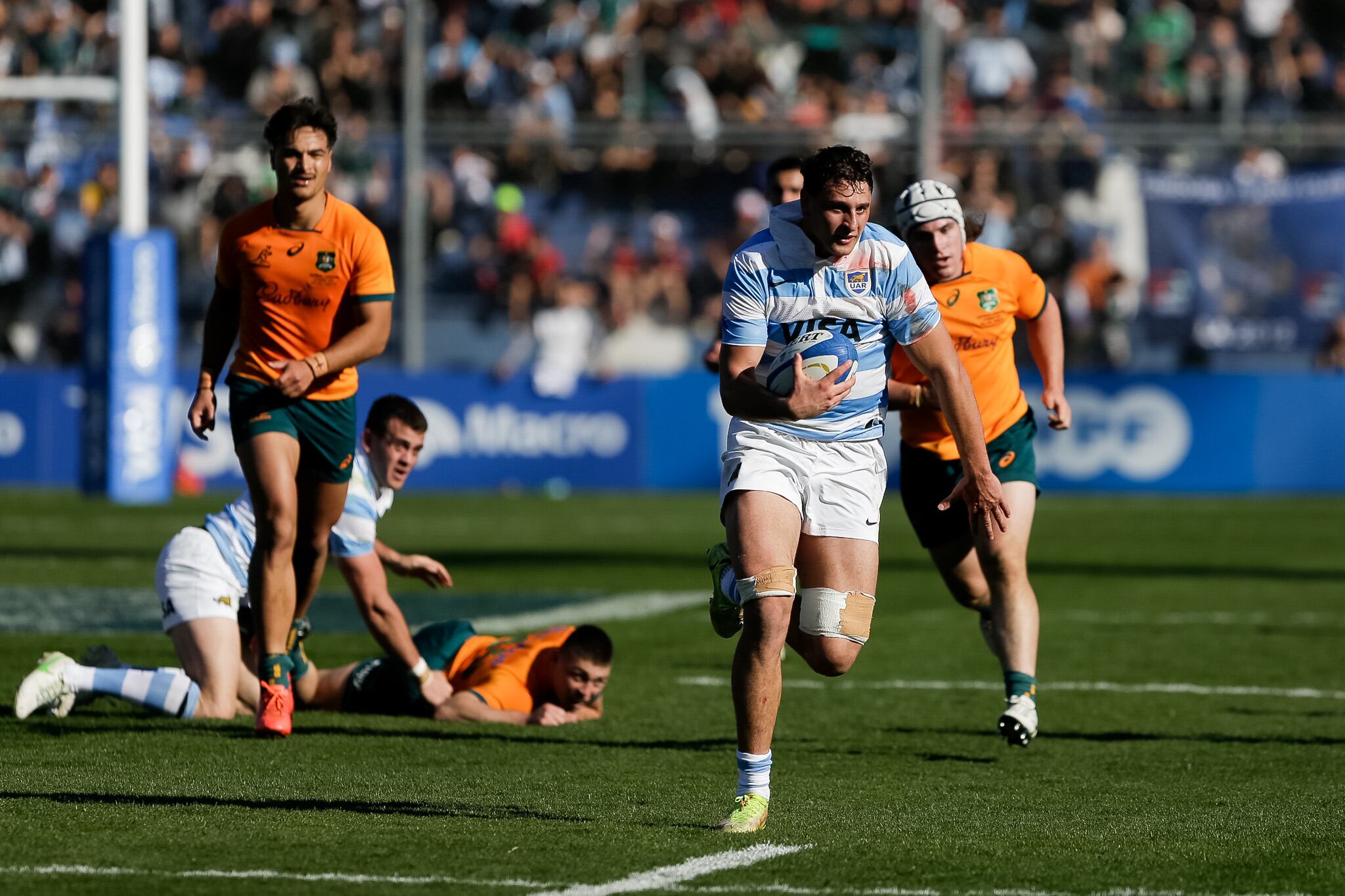 Los Pumas lograron un triunfo histórico ante los Wallabies.