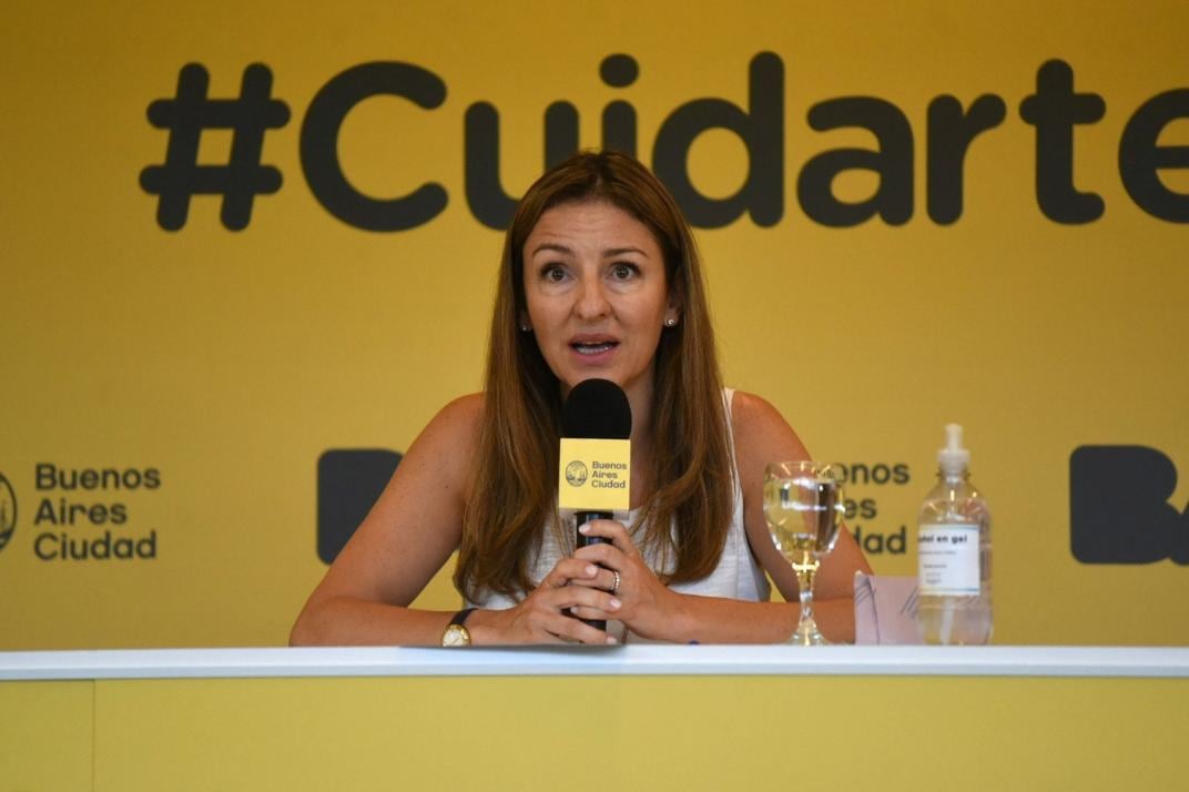 Soledad Acuña. Ministra de Educación de la Ciudad de Buenos Aires. (Télam)