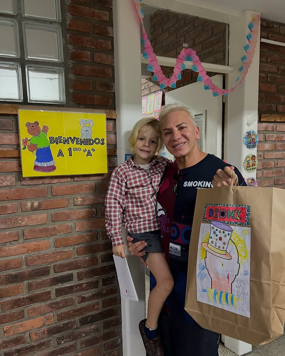 El pequeño pasó a segundo grado.