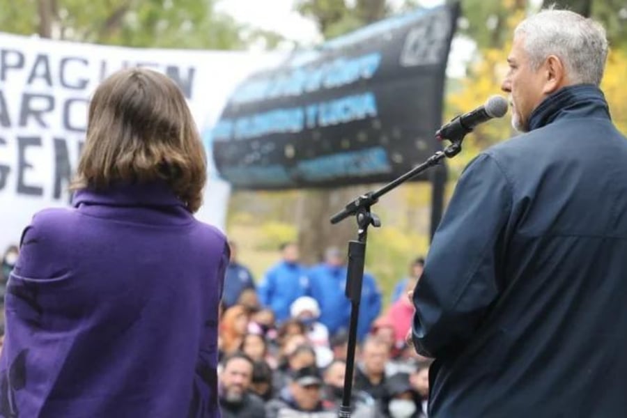 Jorge Ferraresi en el acto de conmemoración de la asunción de Néstor Kirchner a la presidencia.