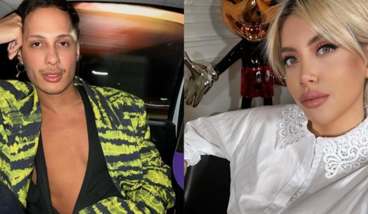 Quién es Eddie Rodríguez, el hombre que besó a Wanda Nara en el escote