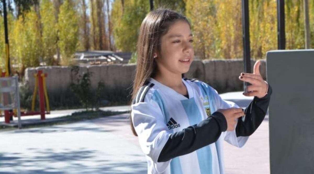 Una sanjuanina de 10 años protagonizará el video del Himno Nacional en lengua de señas este 25 de mayo