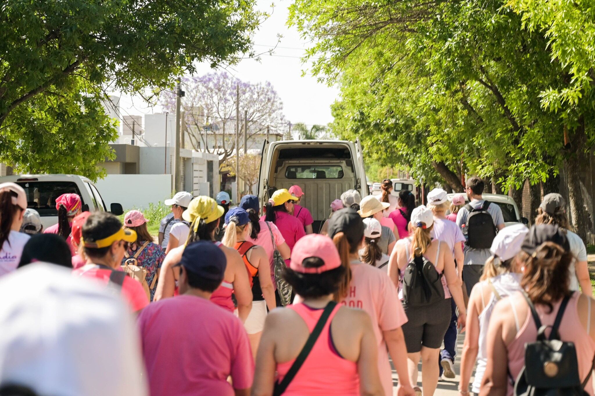 Segunda Caminata Rosa en Arroyito