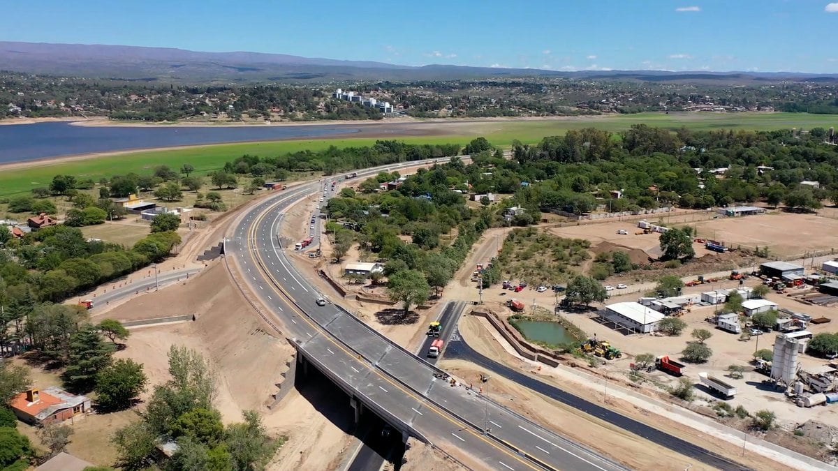 Habilitan la continuidad de la Autovía Punilla, entre la variante Costa Azul hasta Bialet Massé.