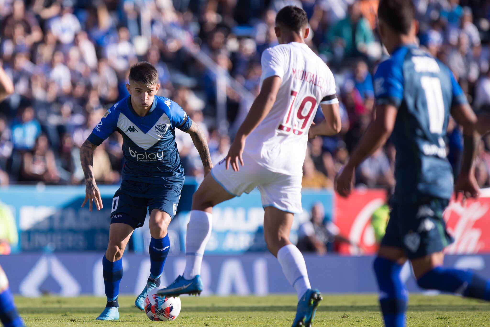 Vélez necesitaba ganar y lo hizo ante Lanús. (Prensa Vélez).