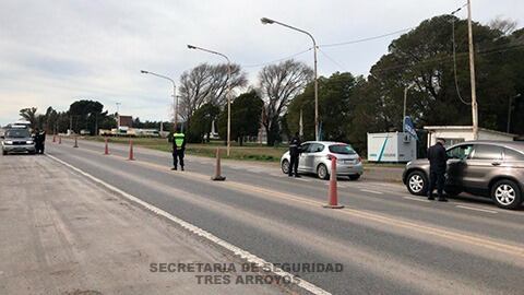 Se labraron 32 infracciones de tránsito en Tres Arroyos durante el fin de semana