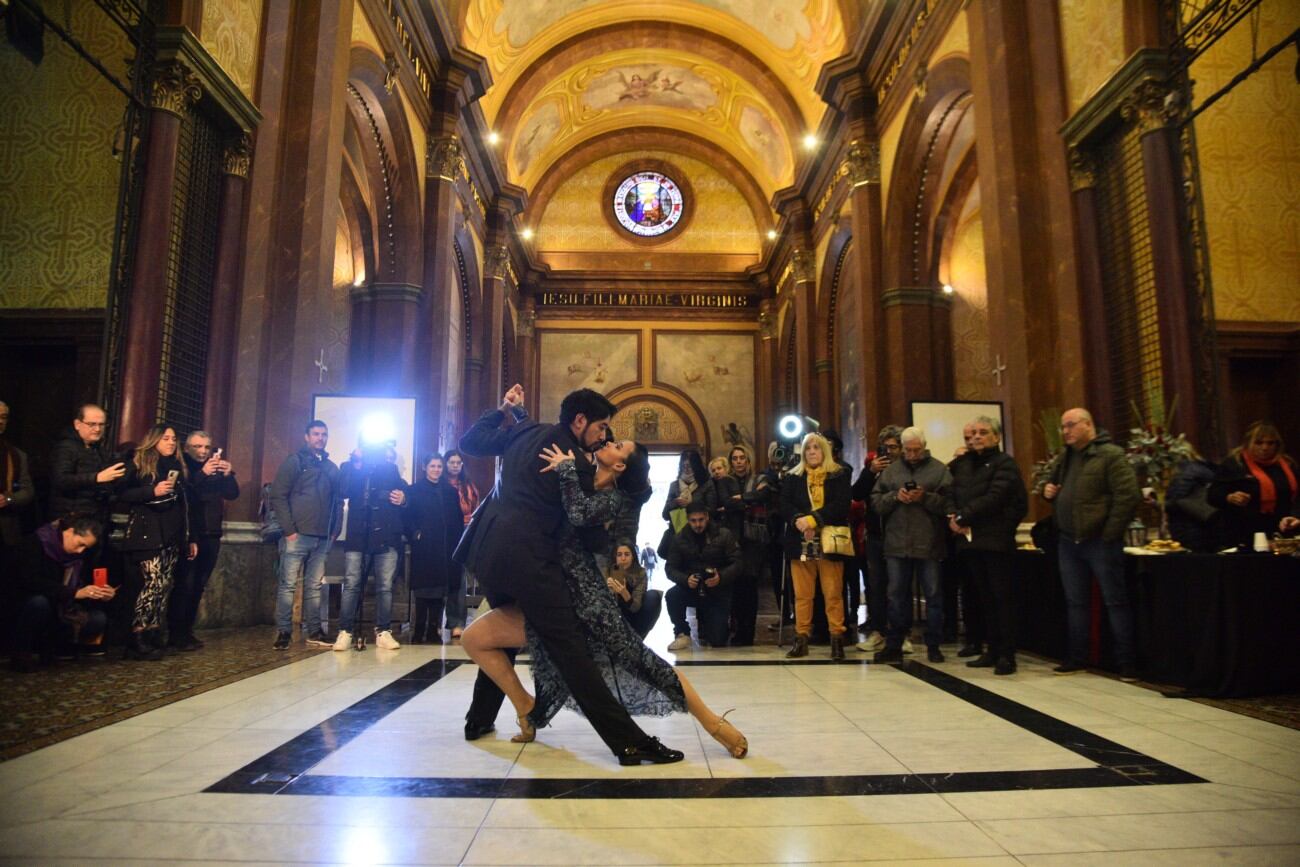 Presentación del 40 Festival de Tango de La Falda en el Buen Pastor, Córdoba.  (Pedro Castillo / La Voz)