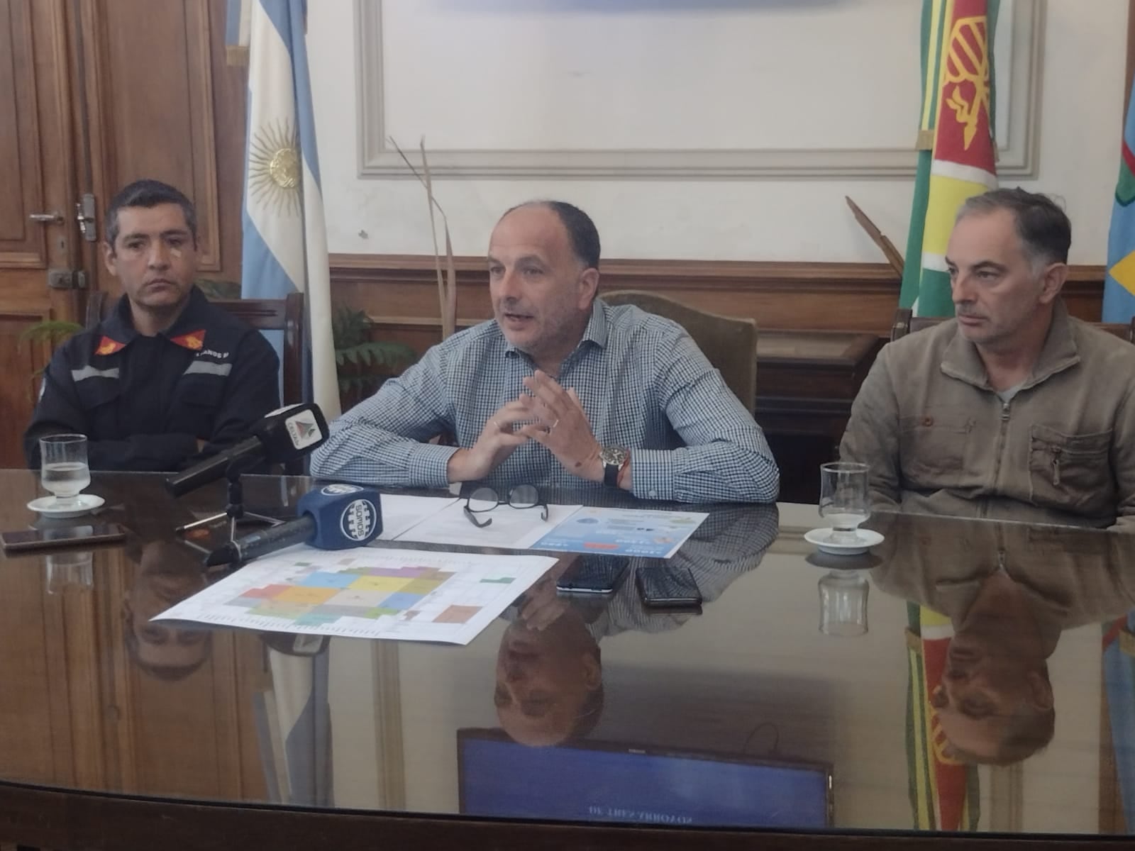 El Comité de Crisis dio detalles de la situación en Tres Arroyos tras el temporal