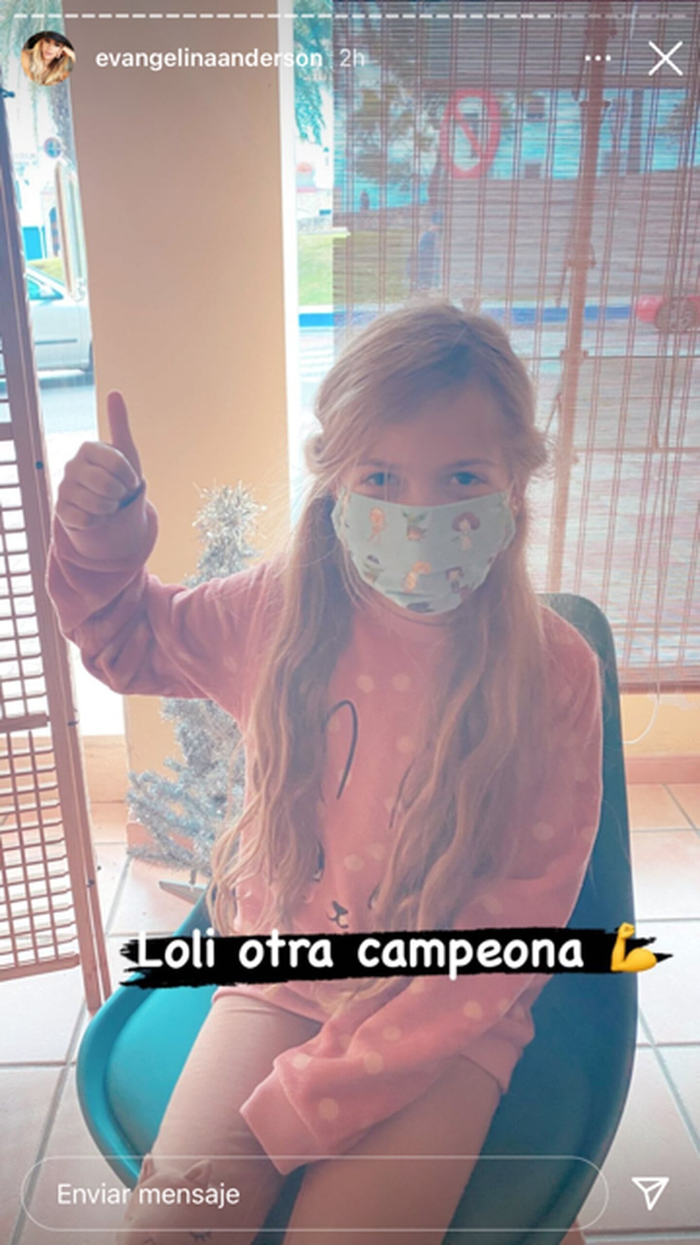 Hisopado de Lola, "Otra campeona"