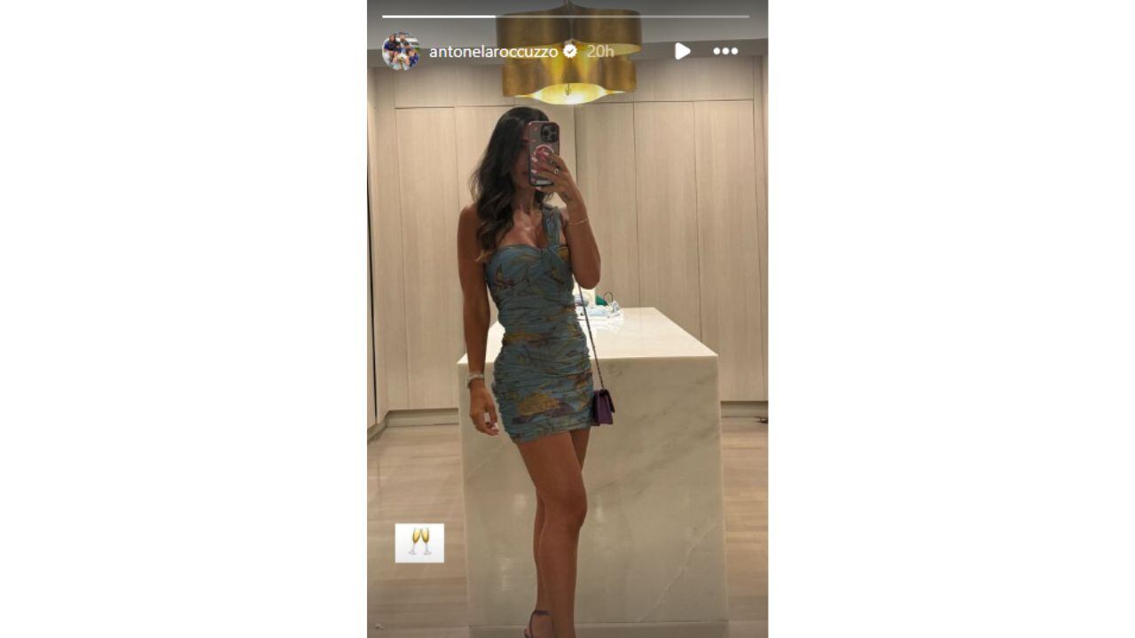 El estilo picante de Antonela Roccuzzo.