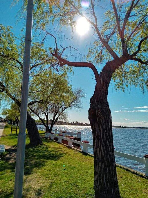 Uno de los paisajes que ofrece San Miguel del Monte en su costanera.