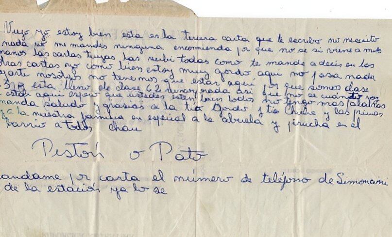 Subastan en Inglaterra la carta de un puntaltense veterano de la Guerra de Malvinas