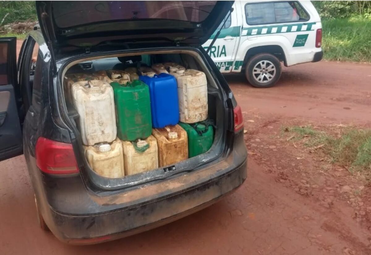 Puerto Piray: secuestran 500 litros de combustible transportados de manera ilegal