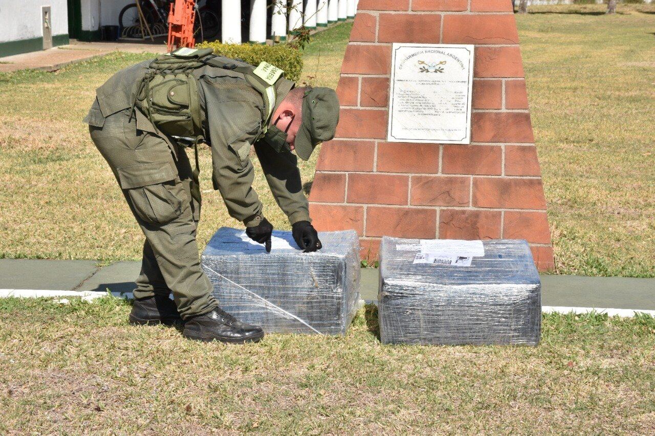 Incautan 23 kilogramos de marihuana que partieron desde Posadas.