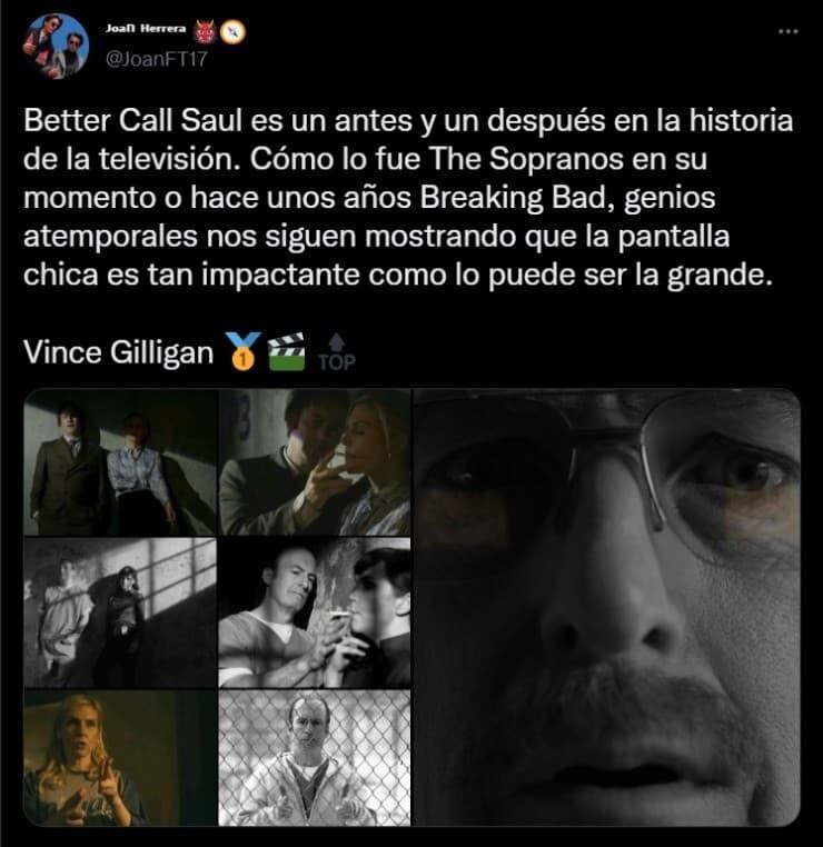 Meme del final de "Better Call Saul".