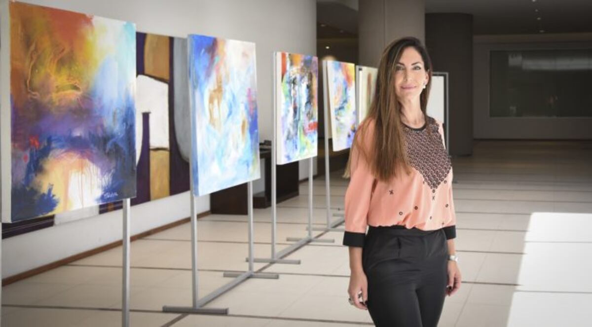 Disfrutar del arte local: las obras de Mariana Pelichone se podrán ver en el hotel Cóndor de los Andes