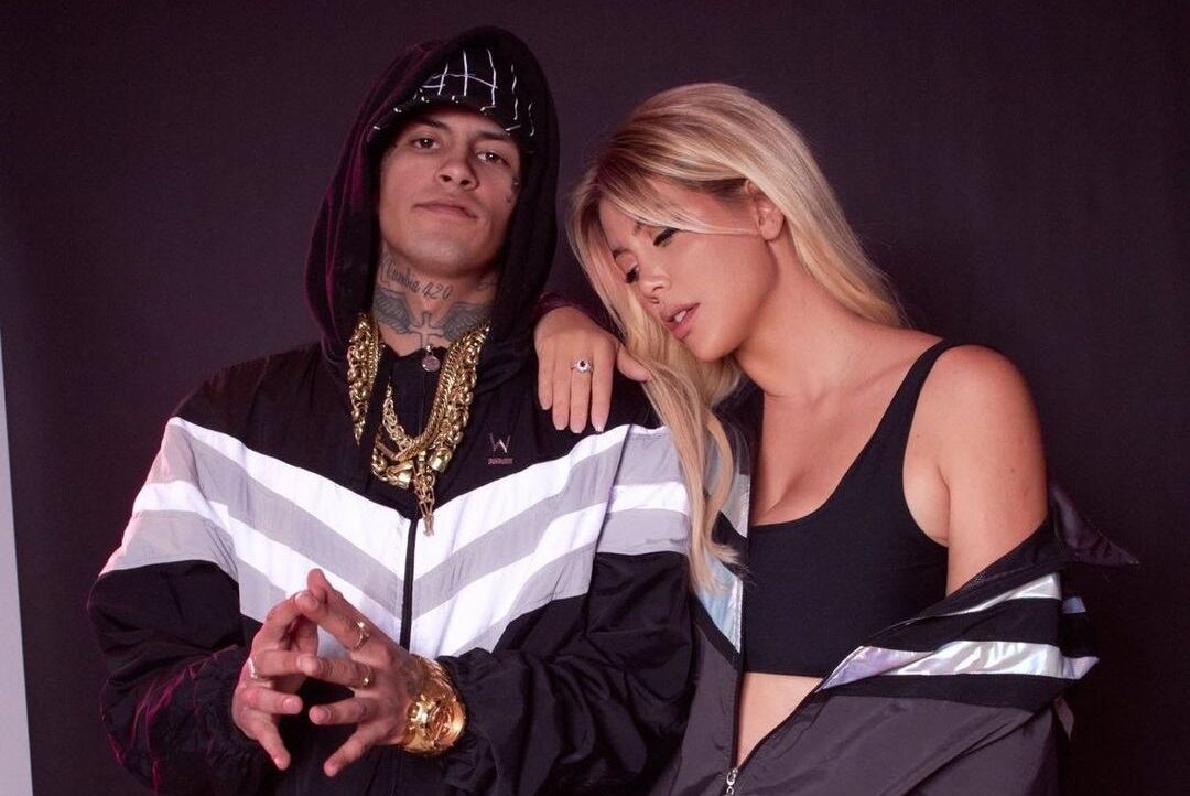 L-Gante y Wanda Nara, en medio de las versiones que dan cuenta de un romance entre ambos. (Instagram).