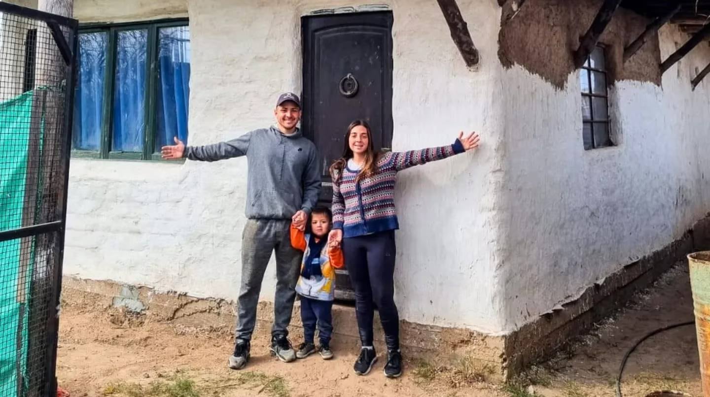 casa de adobe en Corral de Bustos