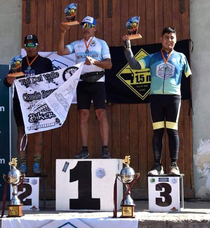 Matías fue sumando no solo experiencias sino que también podios.