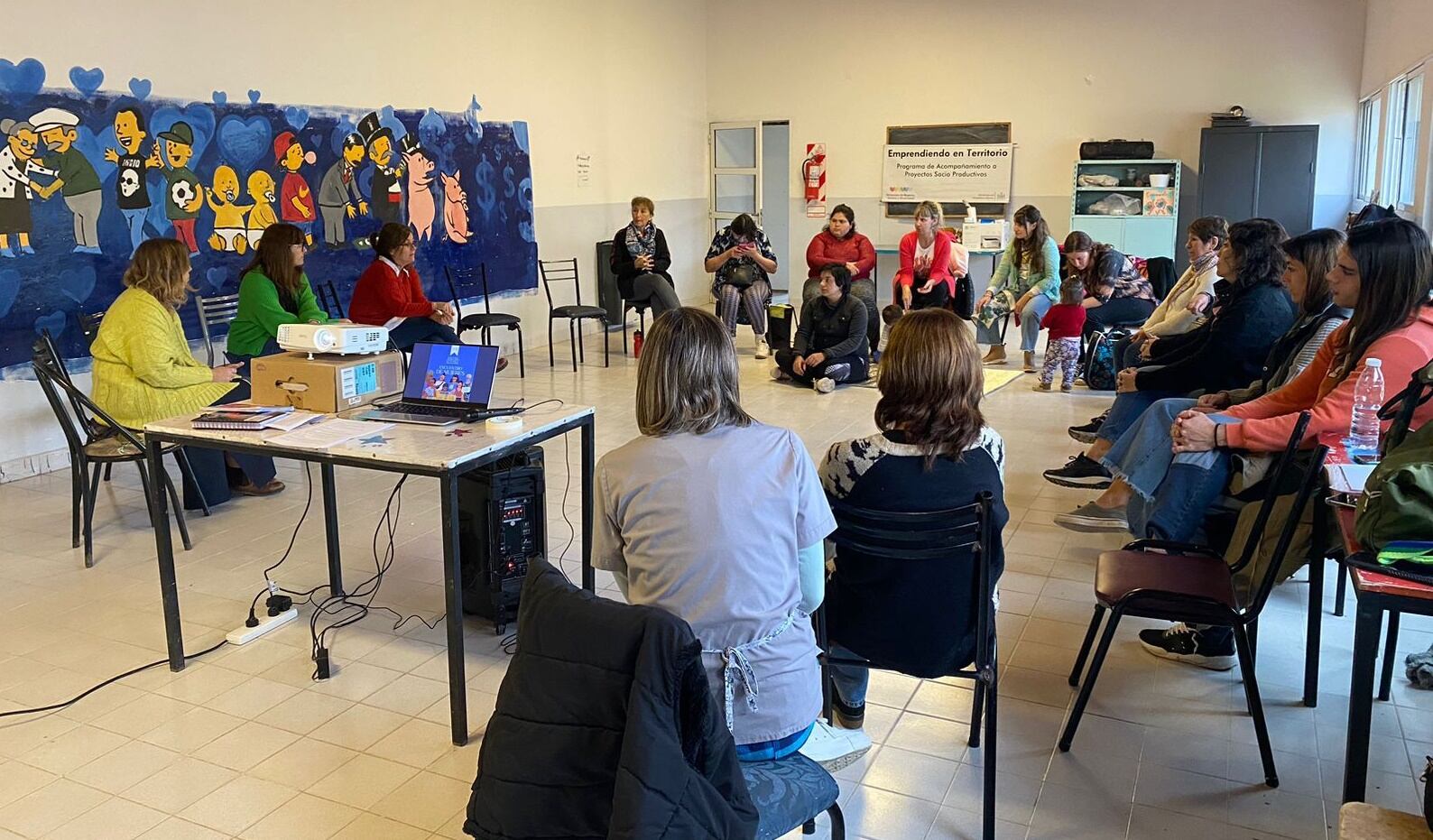 Encuentro de Mujeres en el CIC del Barrio Boca de Tres Arroyos