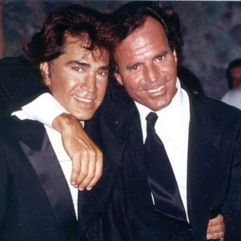 Julio Iglesias y Puma Rodríguez