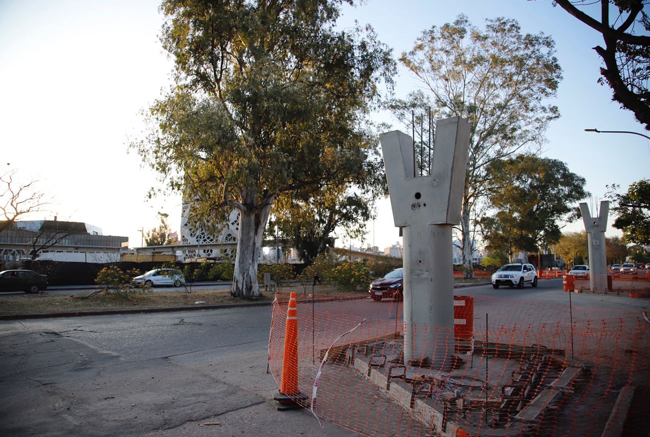 Córdoba. Avanza la obra de la ciclovía en altura (Municipalidad de Córdoba)