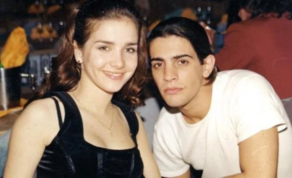 Pablo Echarri y Natalia Oreiro fueron novios en los '90 (Web).