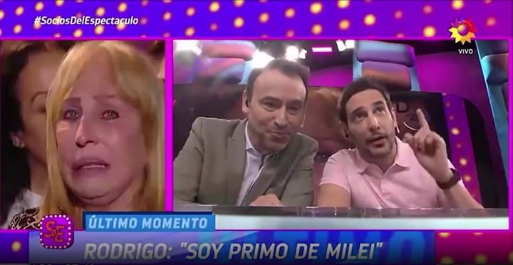 Rodrigo Lussich reveló que es el primo de Javier Milei