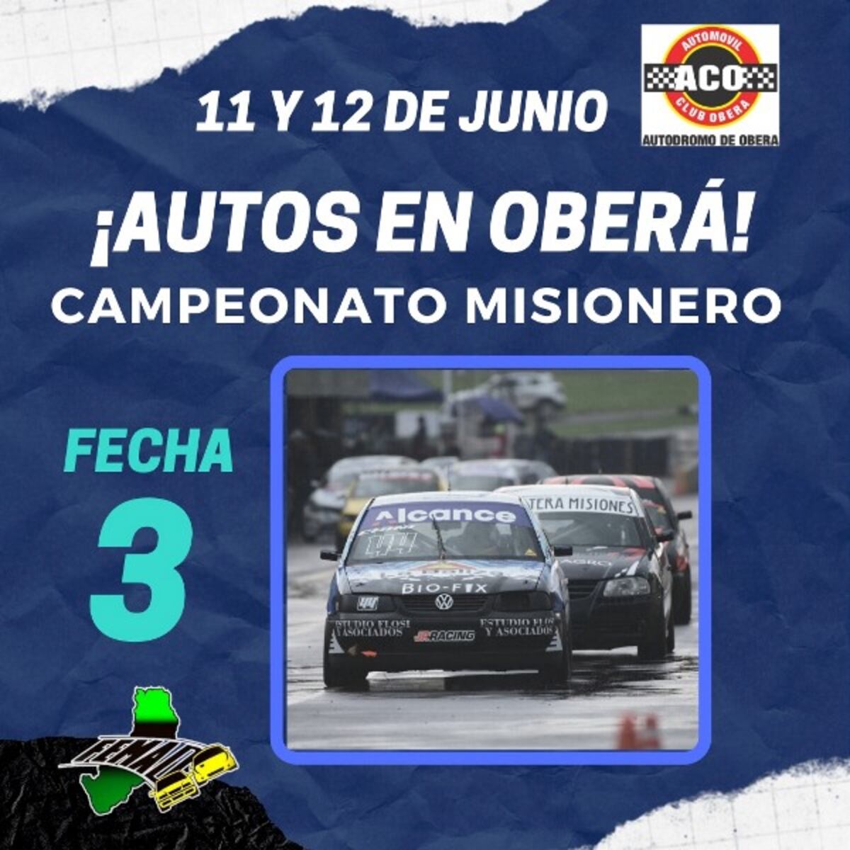 Al rugir de motores, este fin de semana se llevará a cabo el Misionero de Pista en Oberá
