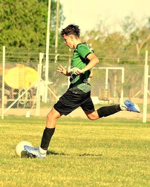 Joaquín Bazzi inferiores fútbol Club Deportivo y Cultural Arroyito