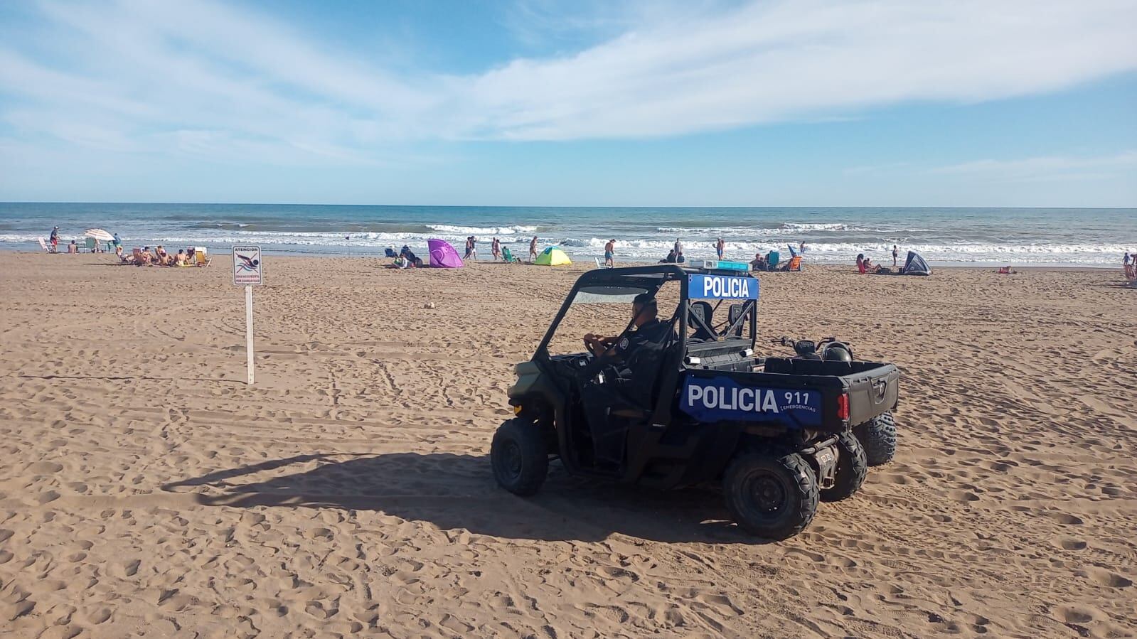 Resumen de las intervenciones de la policía de Claromecó durante la primera semana de enero