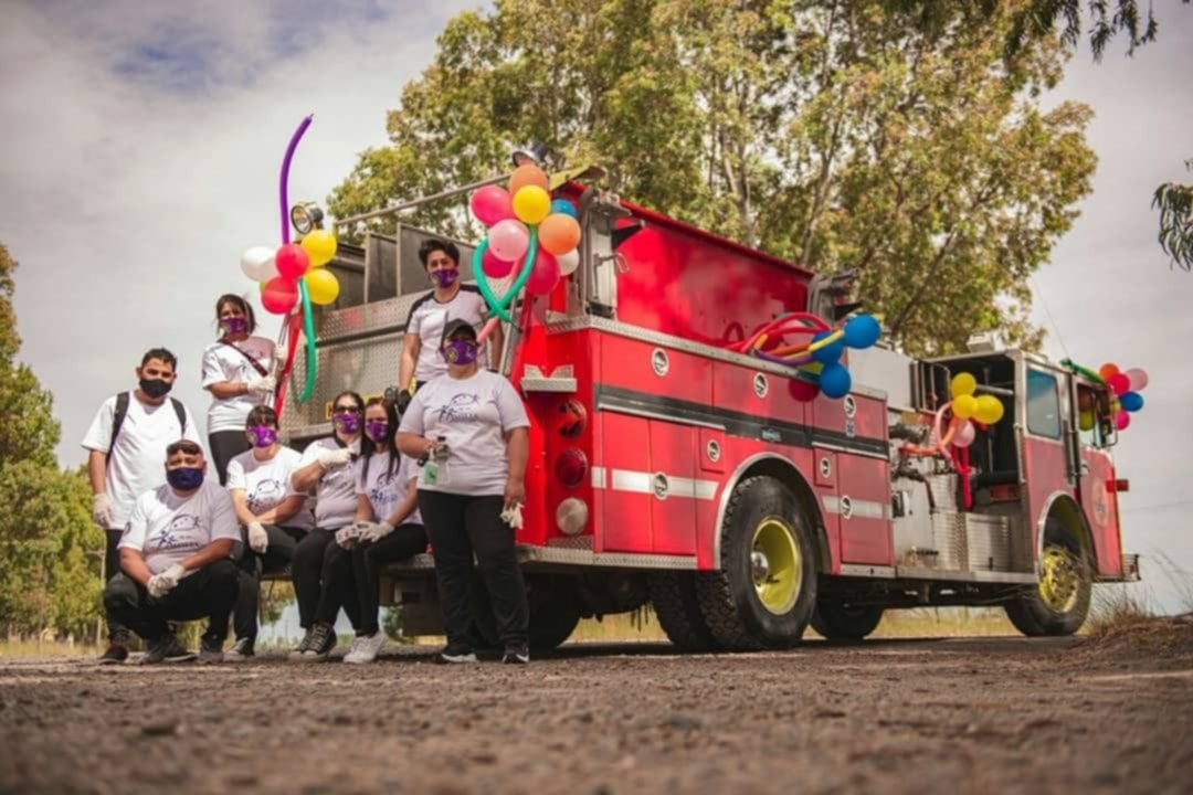 Los vecinos de Viedma fueron sorprendidos por los Reyes Magos.