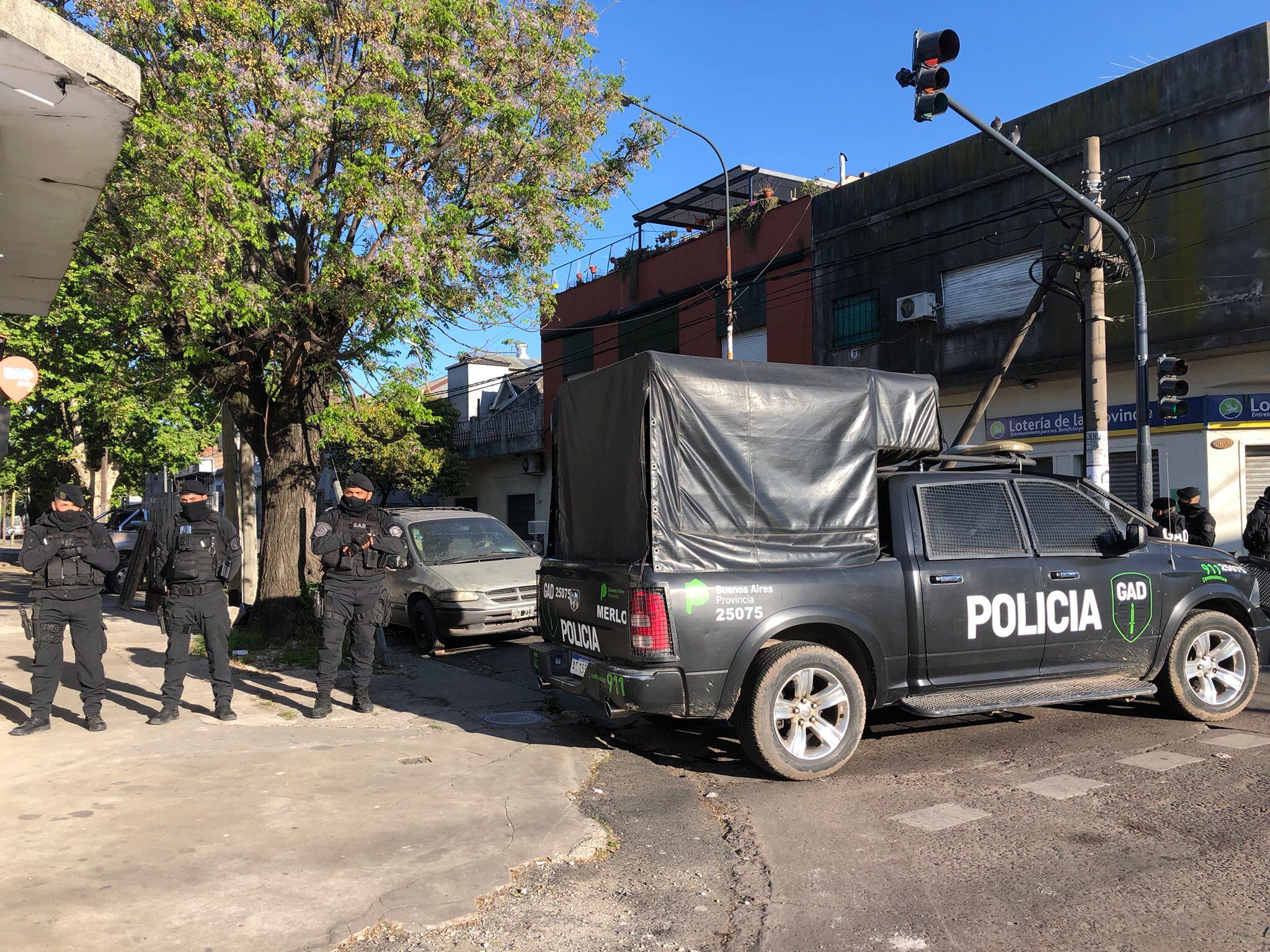 Un hombre tomó de rehén a otro en Caseros.