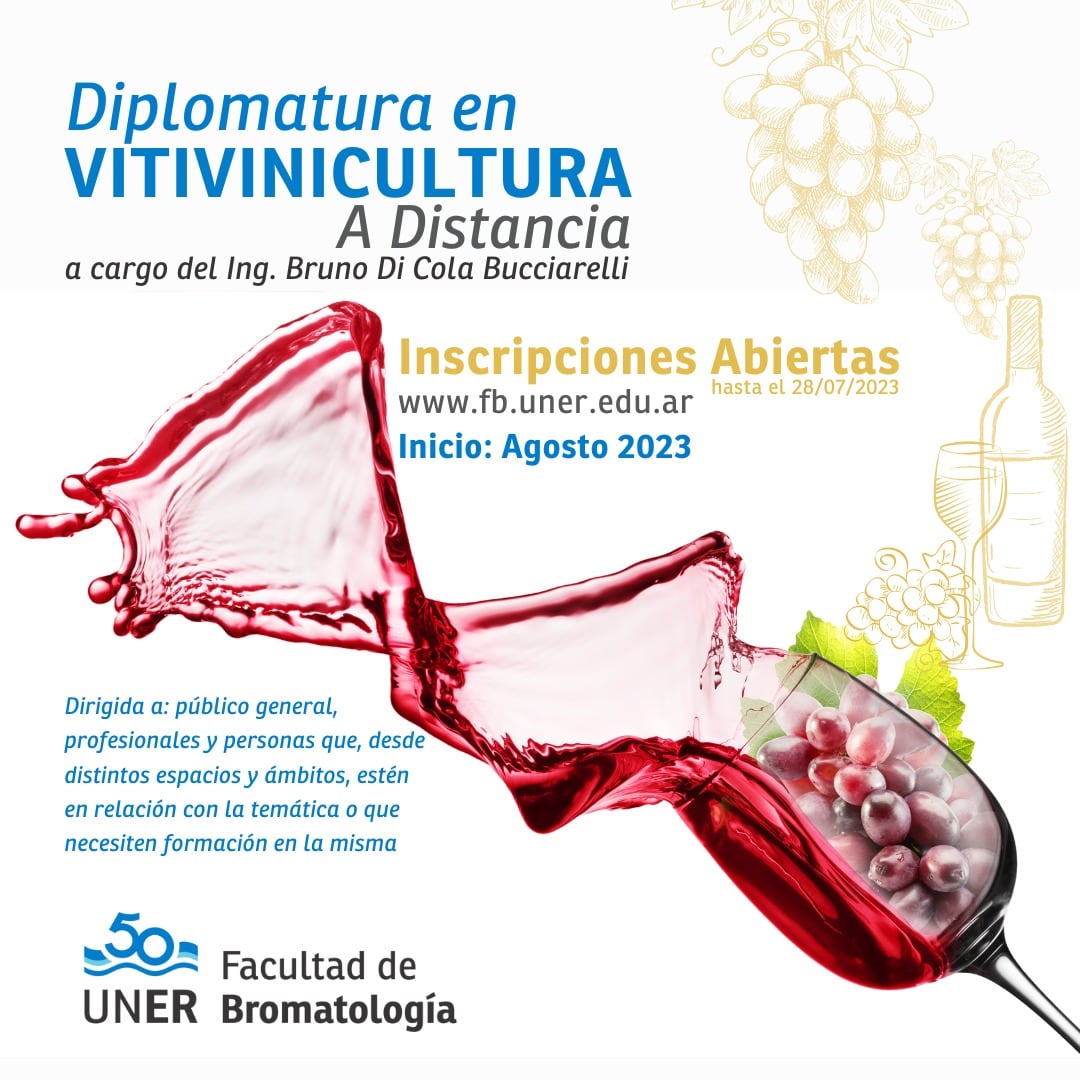 Se dictará en Gualeguaychú una Diplomatura en Vitivinicultura