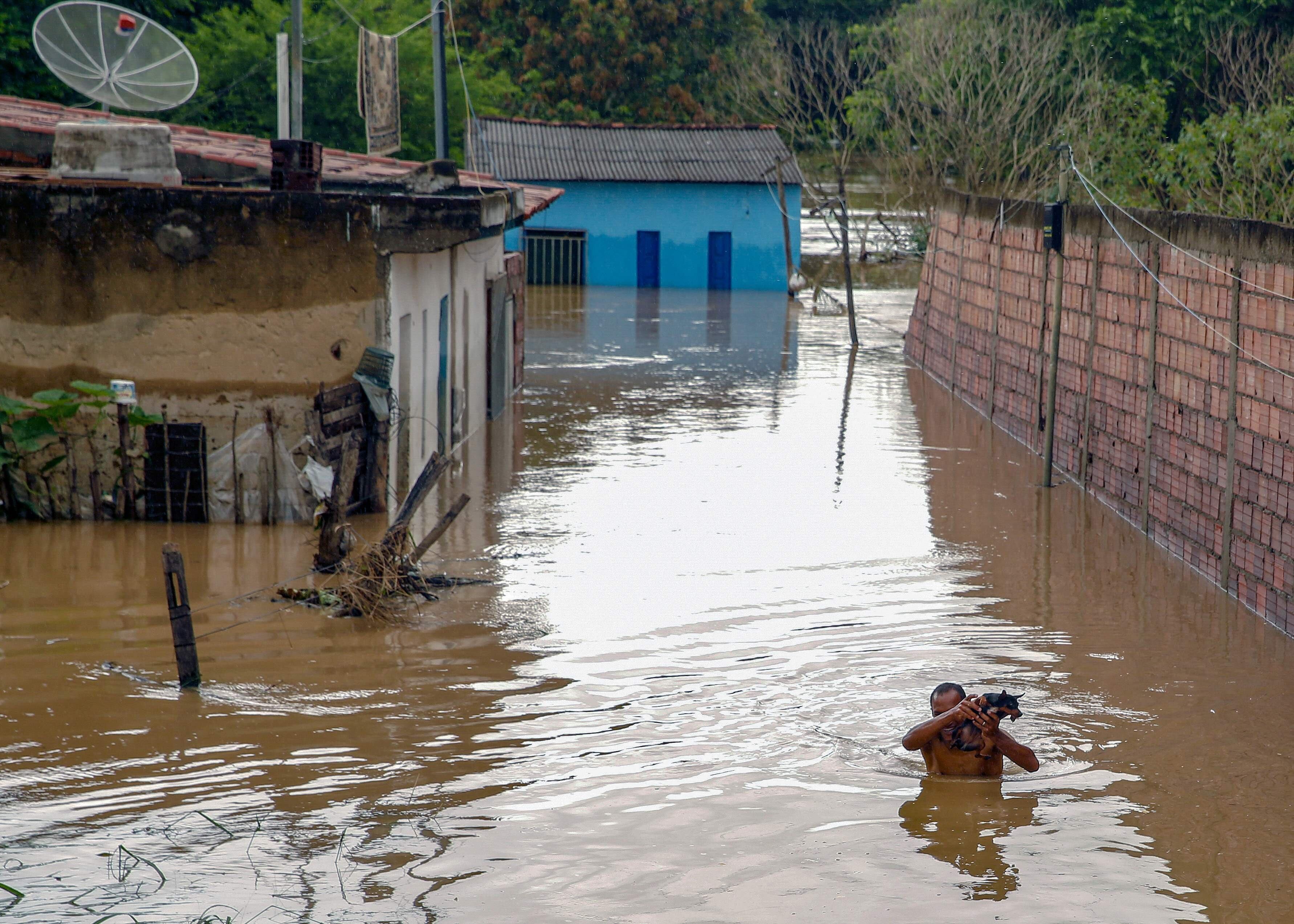 La tremenda inundación en Bahía dejó al menos 18 muertos.