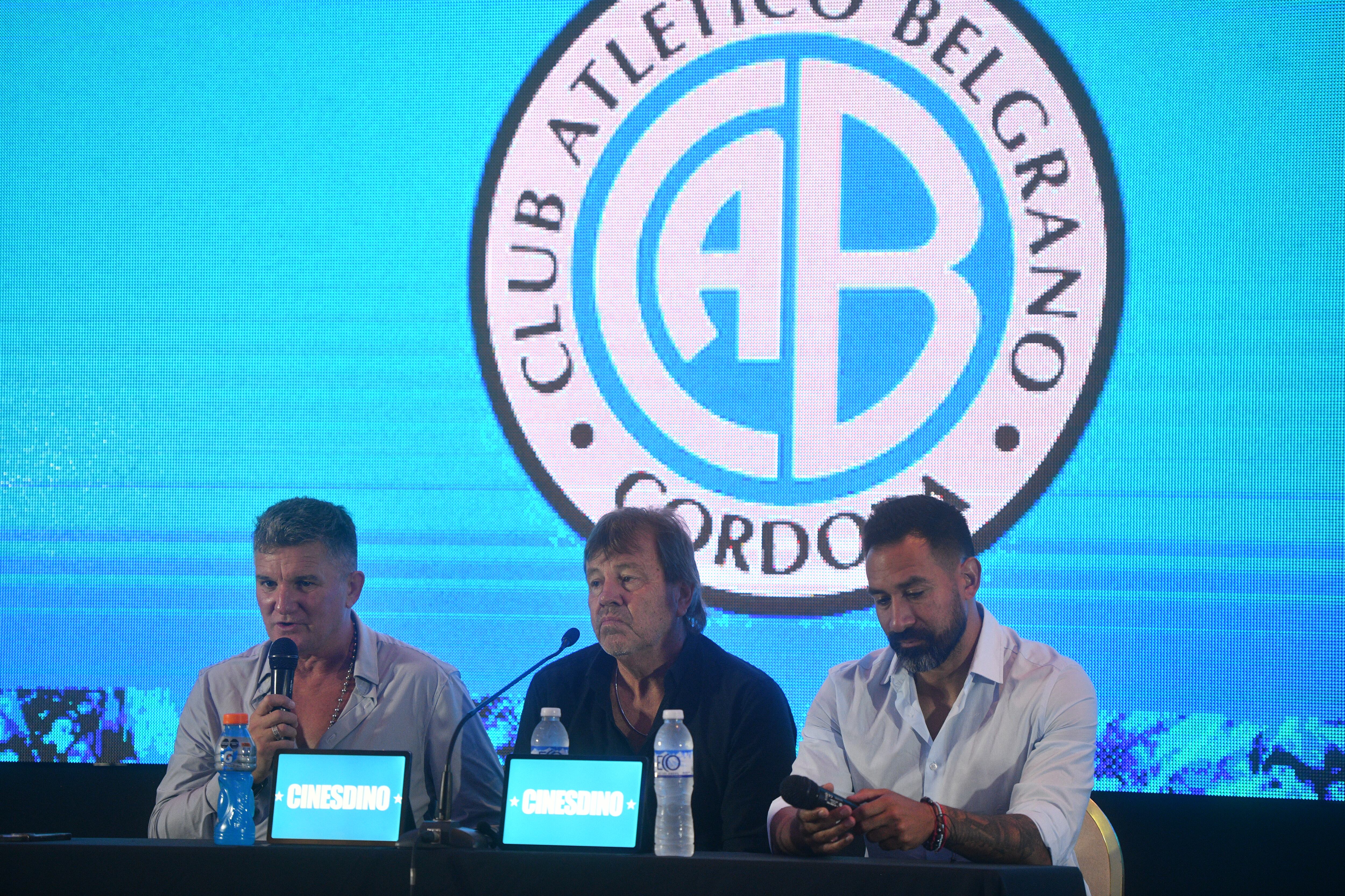 Presentación del Ruso Zielinski en Belgrano. (Pedro Castillo / La Voz).