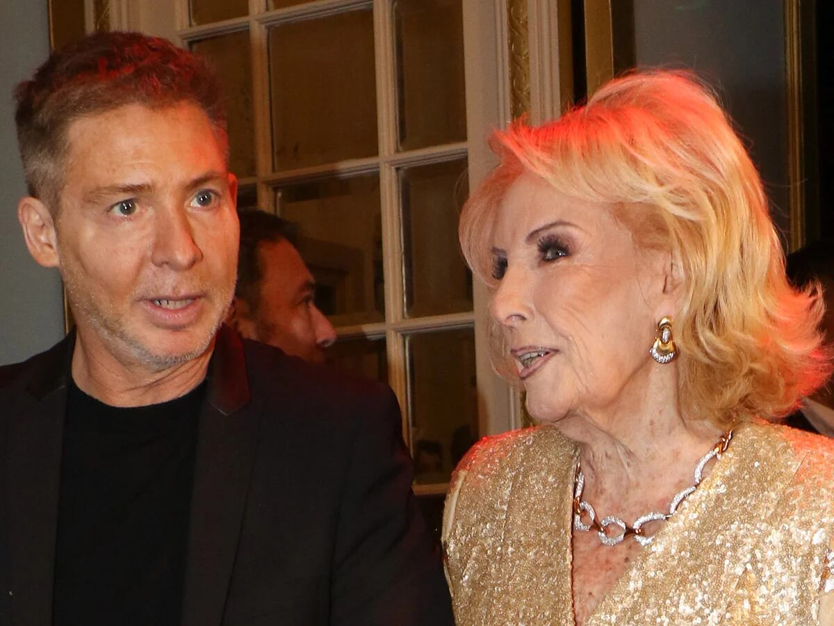 Mirtha Legrand y Adrián Suar