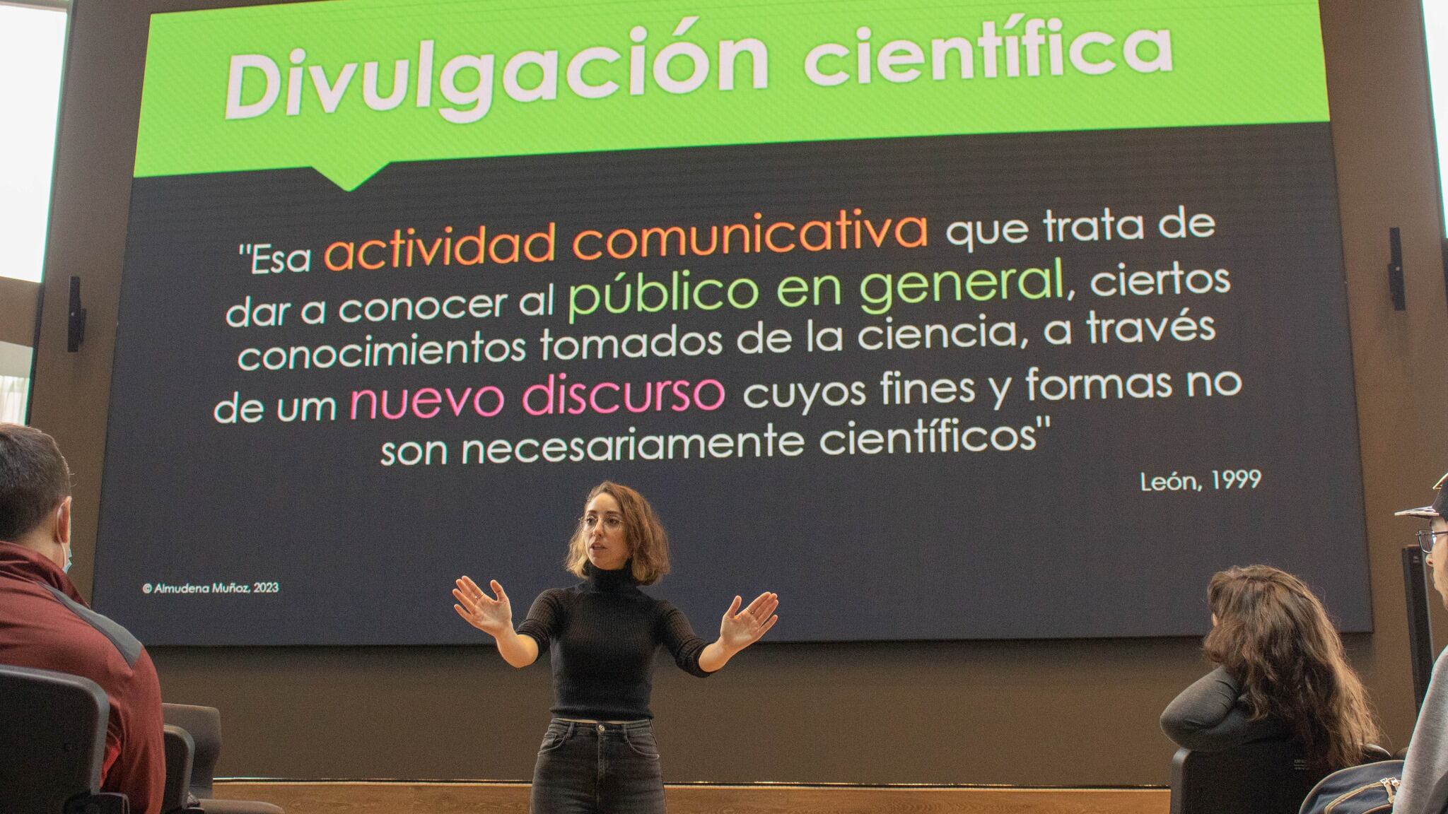 Gran éxito en las jornadas de Producción audiovisual y Comunicación de la Ciencia