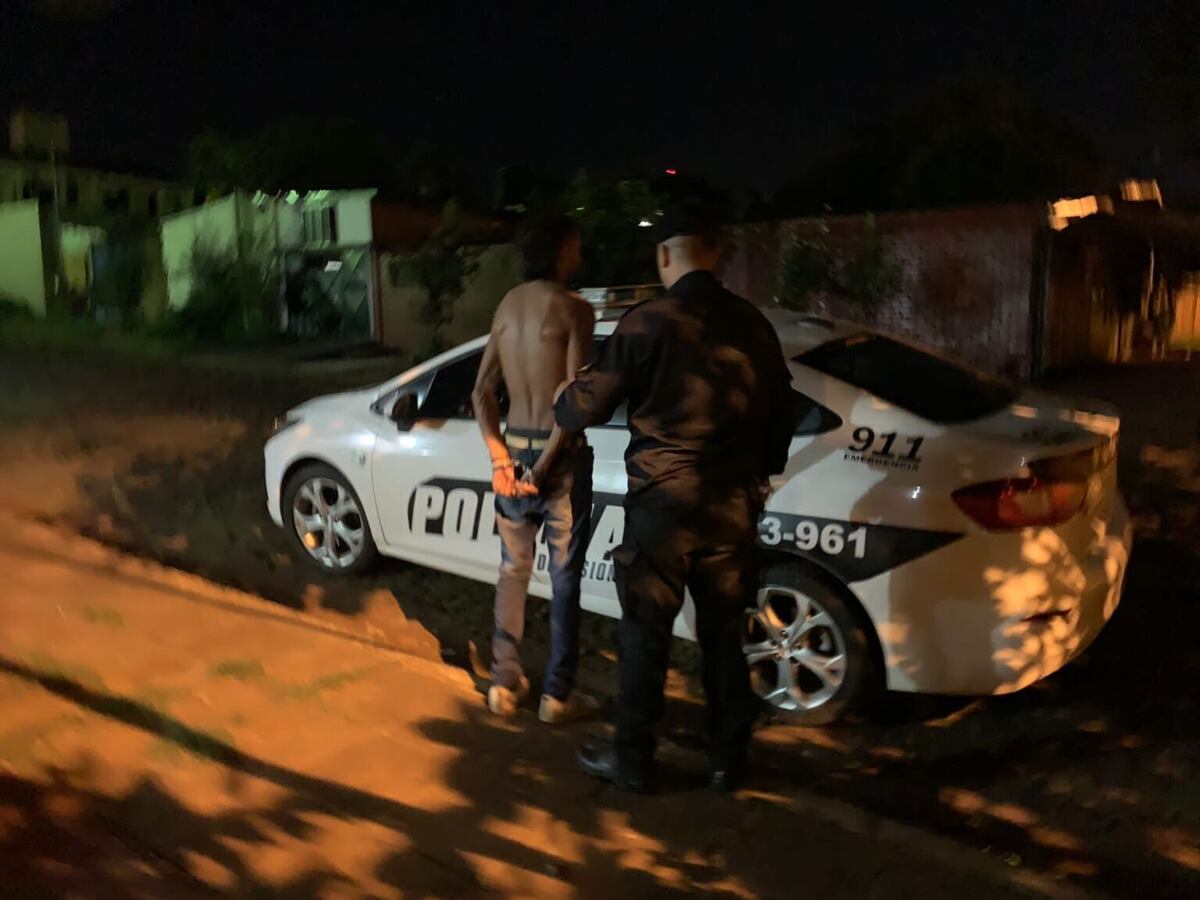 Eldorado: detienen a un barretero que robó una computadora de un local comercial