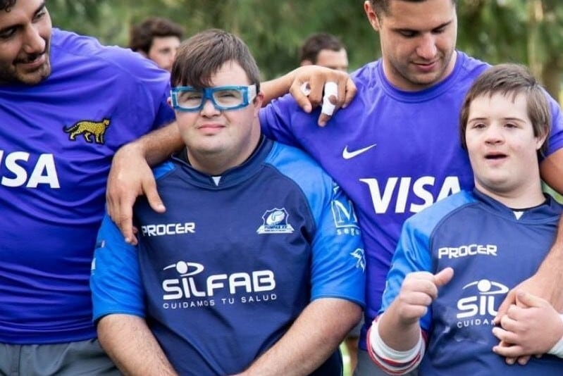 Pumpas XV es el referente del rugby inclusivo en el país. (Instagram Córdoba Rugby)