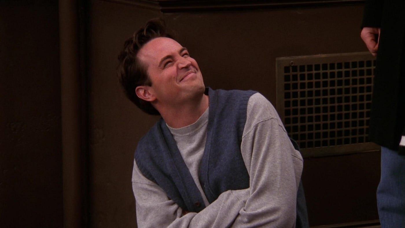 Matthew Perry como Chandler Bing.