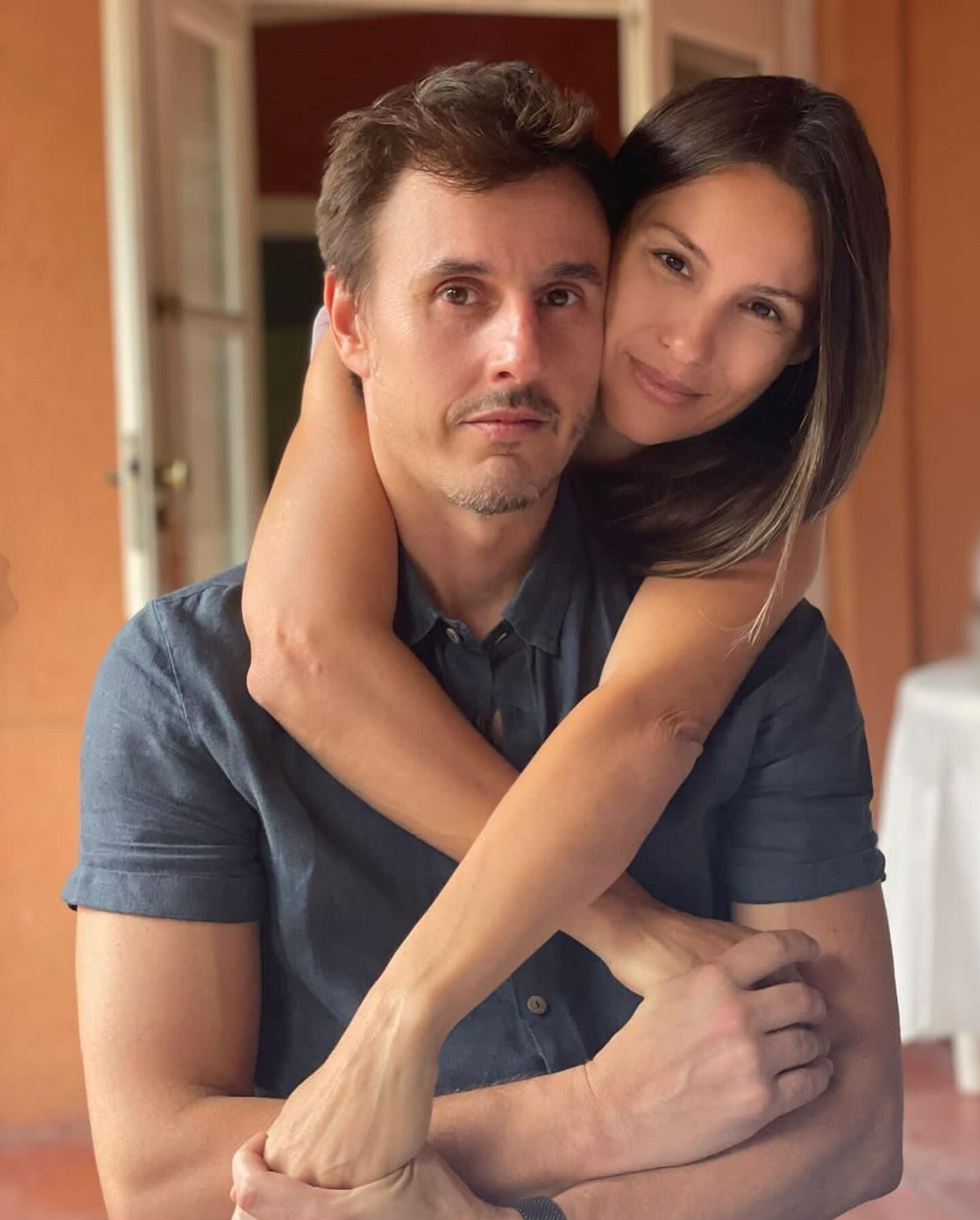 Pampita y Roberto García Moritán