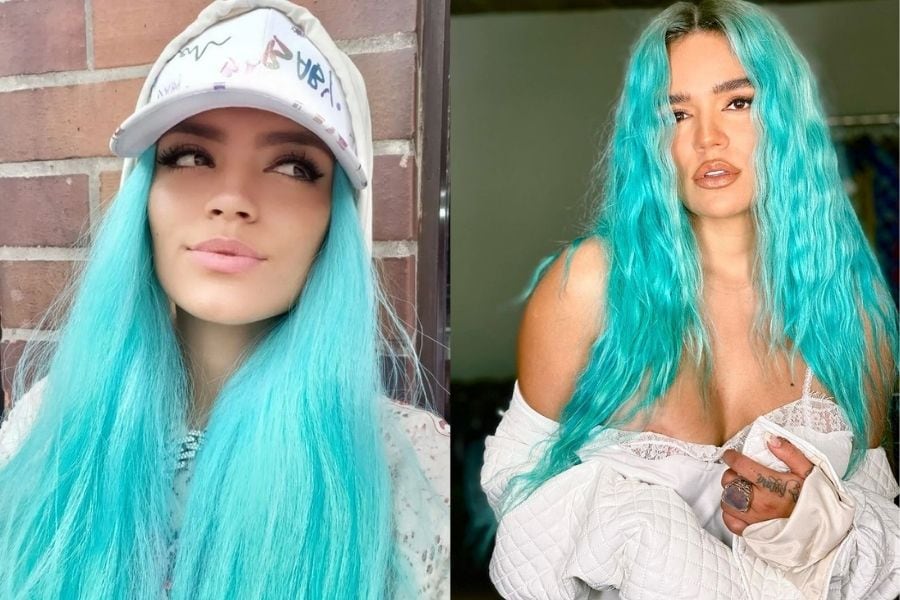 La doble de Karol G en TikTok.