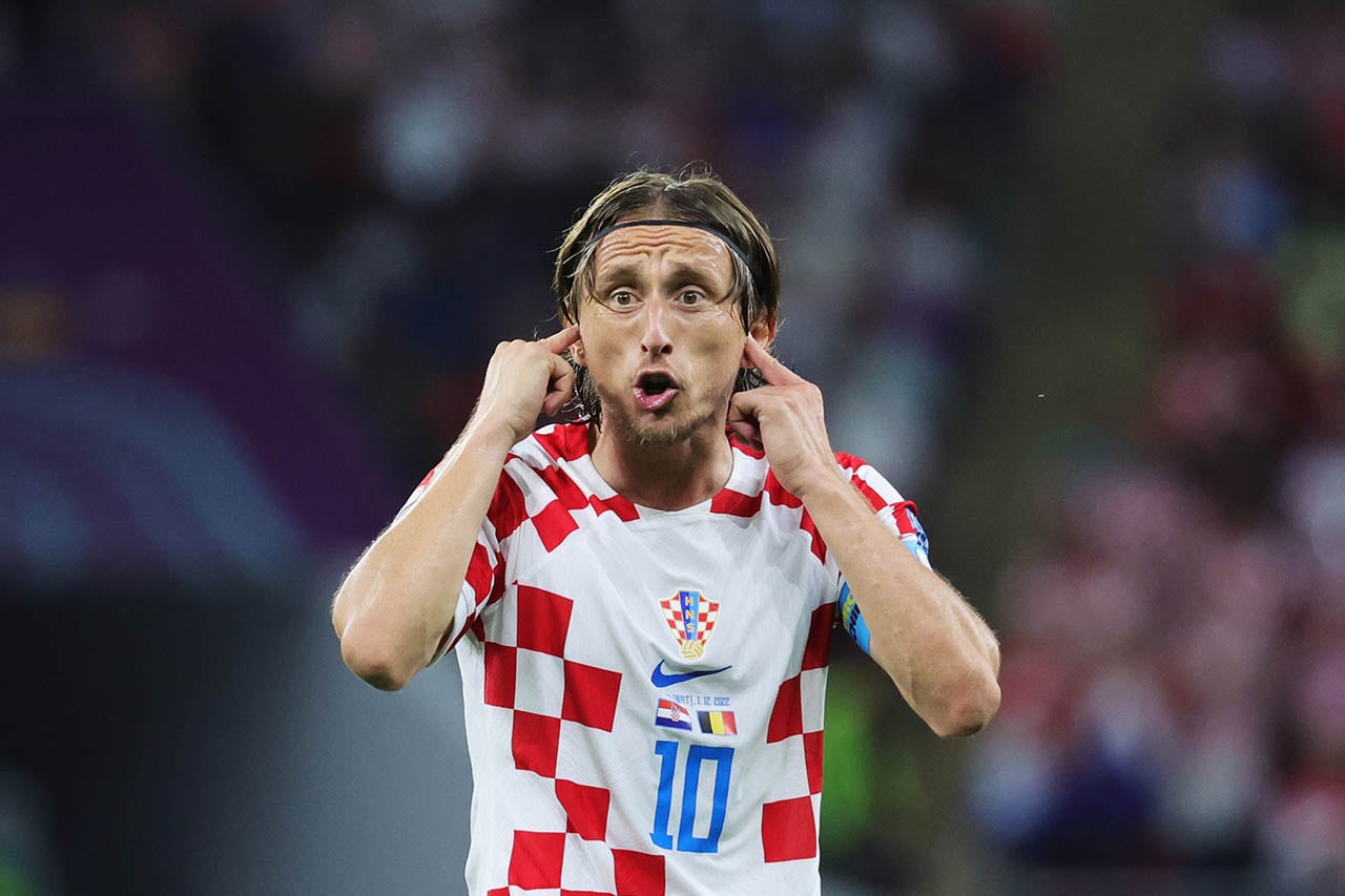 Luka Modric, el abanderado de esta generación croata. 