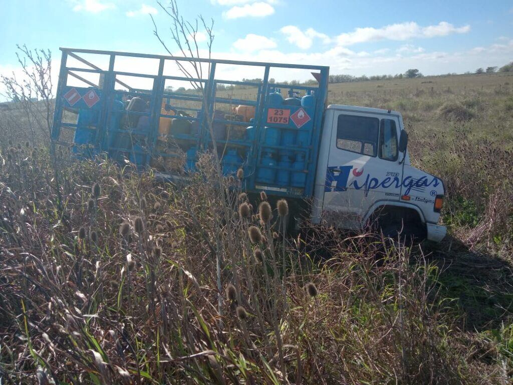 Accidente en el kilómetro 357 de la Ruta 51