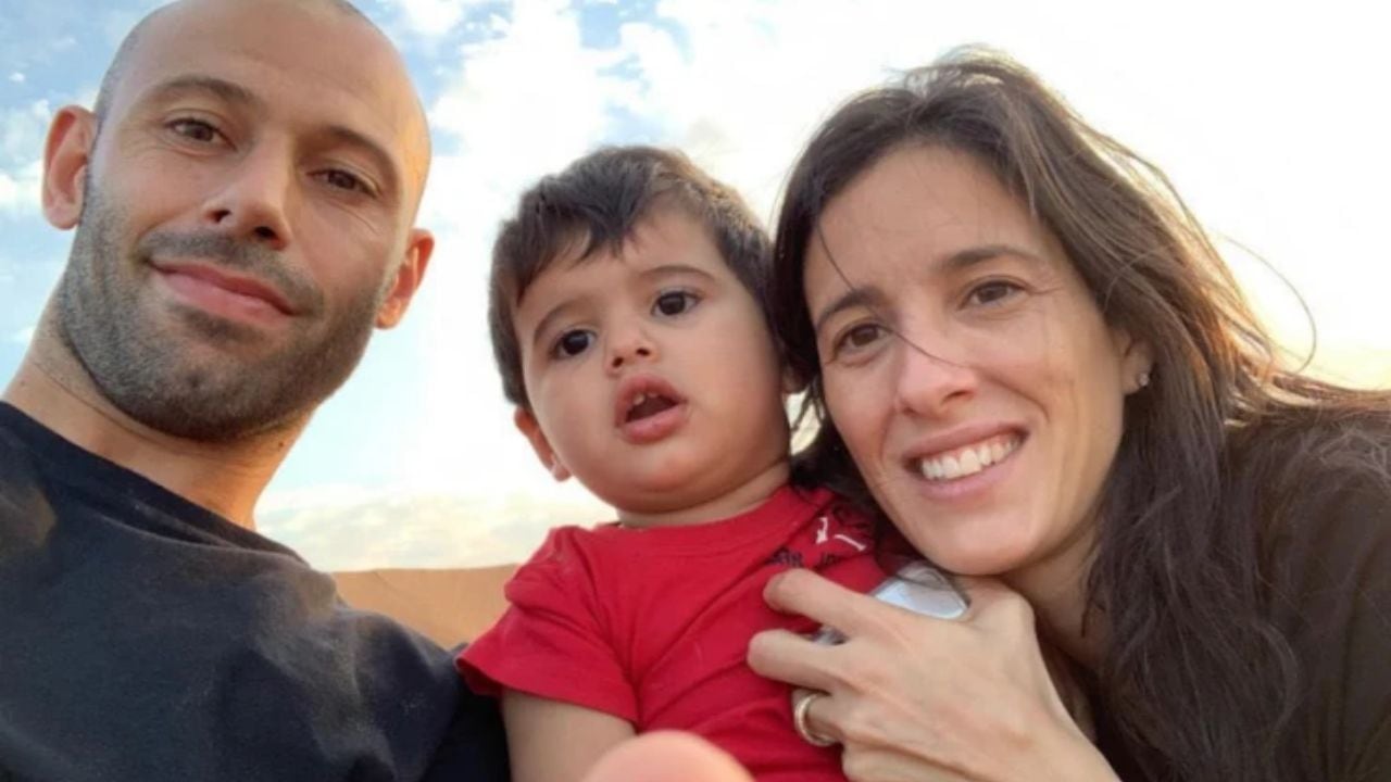 Así está hoy Bruno, el hijo de Javier Mascherano que es fanático de Lionel Messi