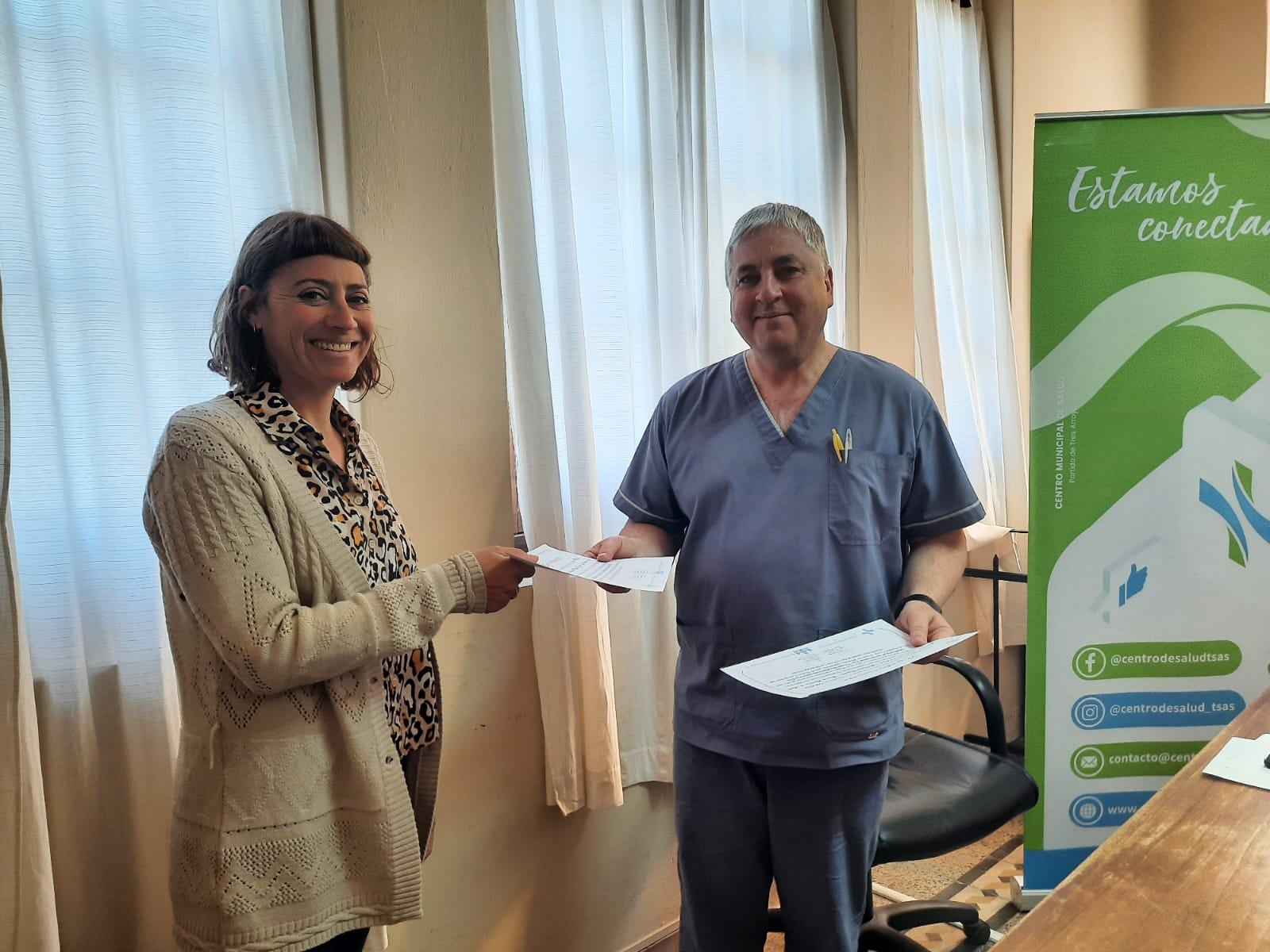 Profesionales de la Residencia del Centro de Salud de Tres Arroyos premiadas en el Congreso de Medicina General de la Provincia