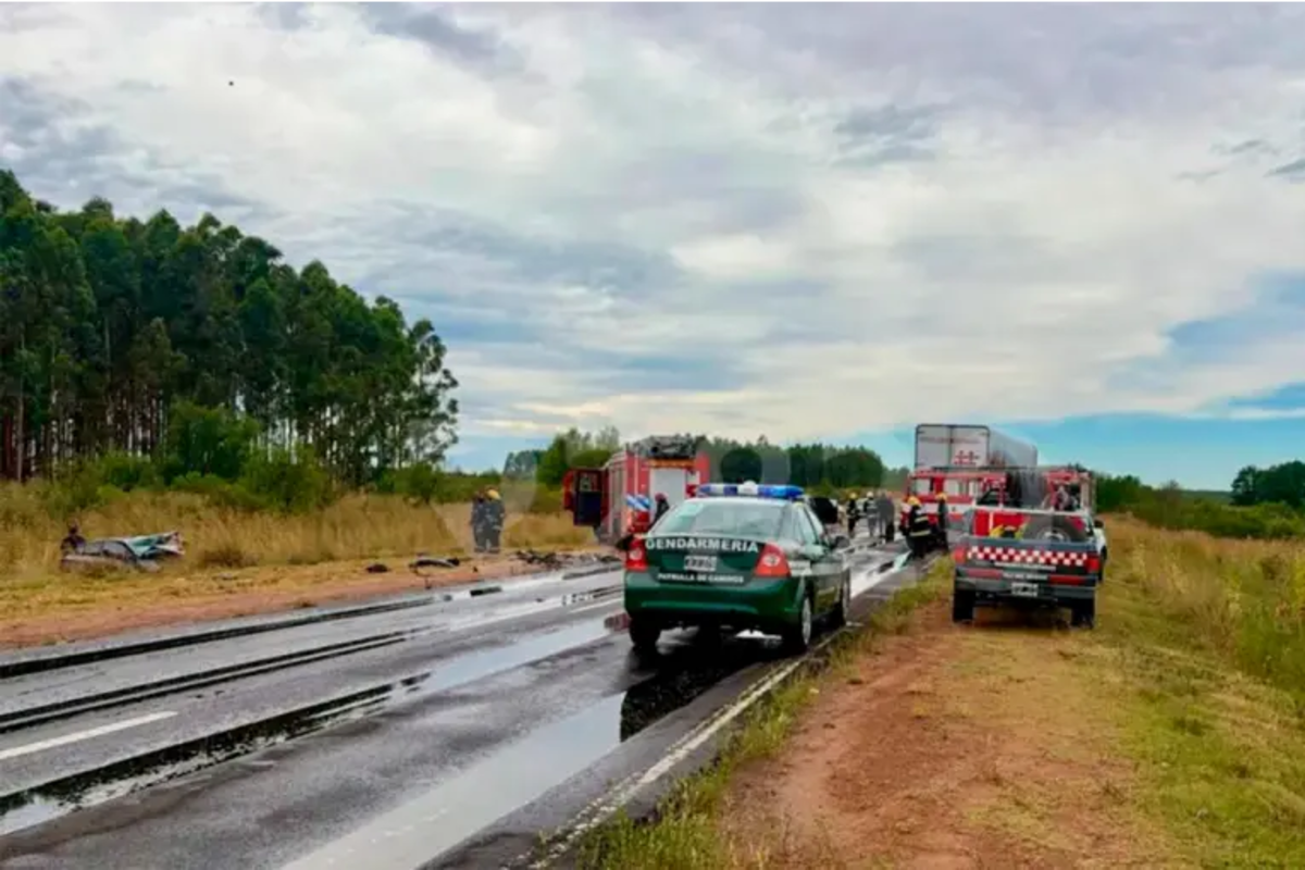 Impacto mortal en la Ruta 136: el año comenzó con dos víctimas fatales